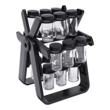 18-Piece Rotating Spice Jar Set with 180ml Jars – view 3