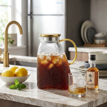 Nordic Luxury Borosilicate Glass Water Jug Pitcher 1500ml – view 2