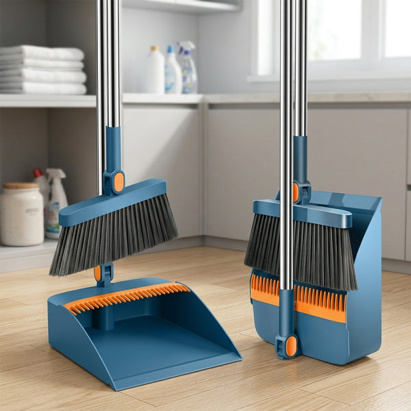 Handheld Broom & Dustpan Combo Set