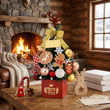Mini Desktop Christmas Tree with LED Lights and Accessories – view 3