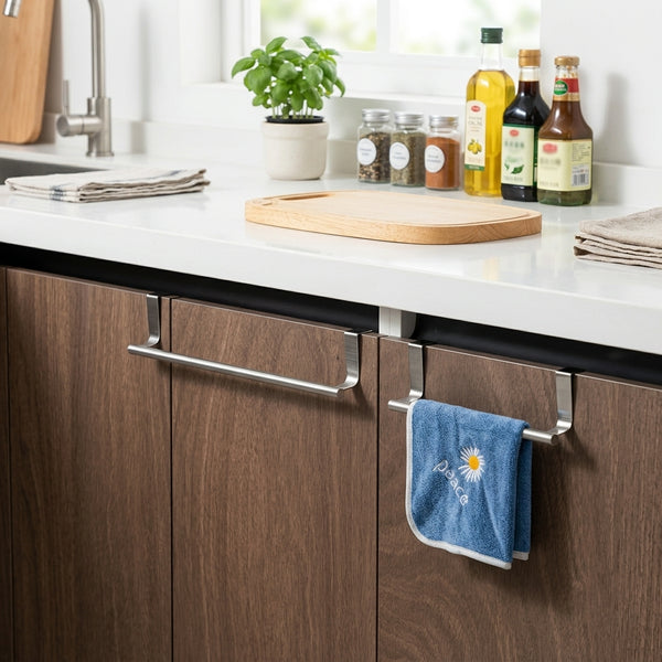 36cm Over-the-Cabinet Stainless Steel Towel Bar