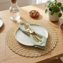 Nordic Round Woven Placemats – view 3