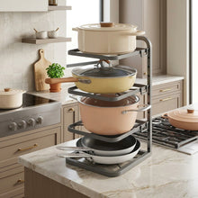 4-Layer Adjustable Pots Rack – view 3