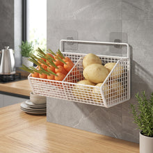 Wall-Mounted Metal Wire Kitchen Storage Basket – view 3