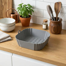 Reusable Food-Grade Silicone Air Fryer Liner Tray