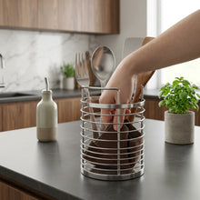 Stainless Steel Rotating Chopstick Holder – view 2