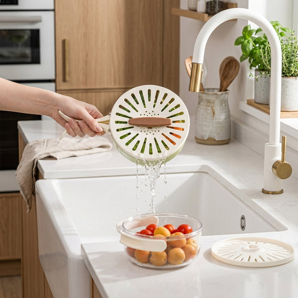 9-Piece Multifunctional Vegetable Chopper & Cutter
