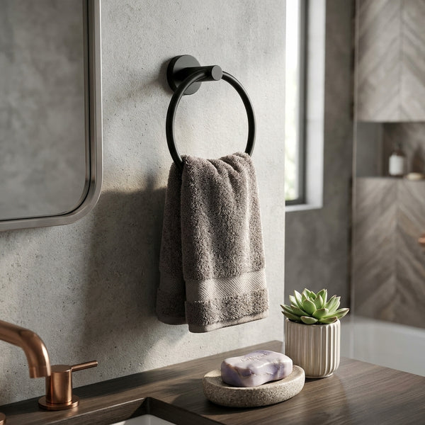 Round Stainless Steel Towel Ring