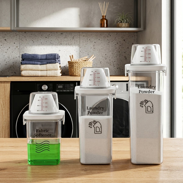 Acrylic Laundry Detergent Storage Container
