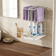 Metallic Kitchen Sink Caddy with Draining Tray – view 3