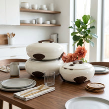 Nordic Marble Effect Insulated Hotpots – view 2