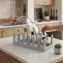 Multipurpose Kitchen Pot Lid and Plate Holder Rack – view 4