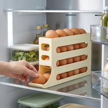 4-Layer Rolling Egg Holder & Dispenser