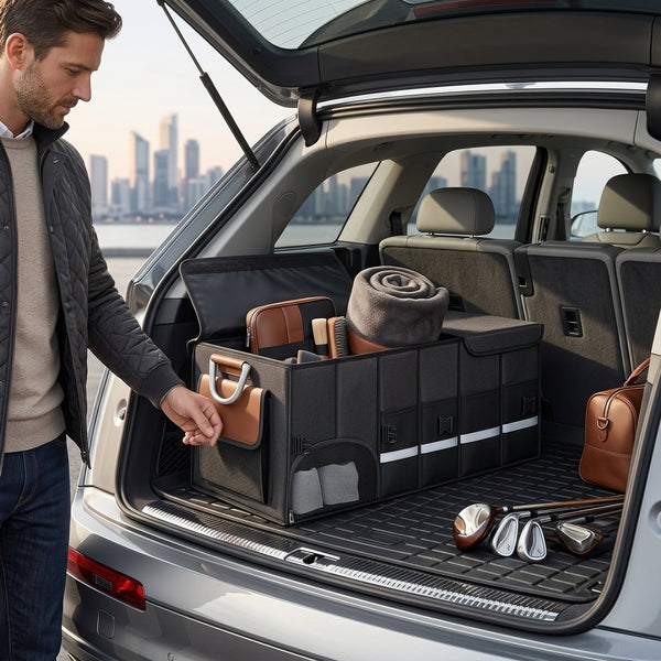 90cm Heavy-Duty Car Boot Organizer