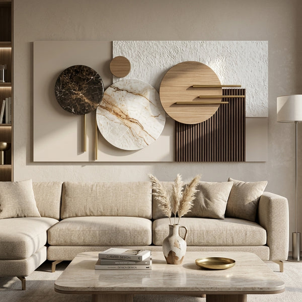 Minimalist Abstract Geometric Wall Art