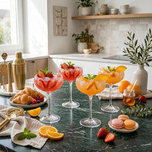 4-Piece Coupe Cocktail Glasses – view 3
