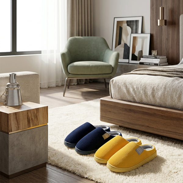 Soft Plush Indoor Slippers
