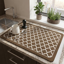 Patterned Dish Drying Mat