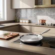 Stainless Steel Honeycomb Textured Skillet Pan – view 3