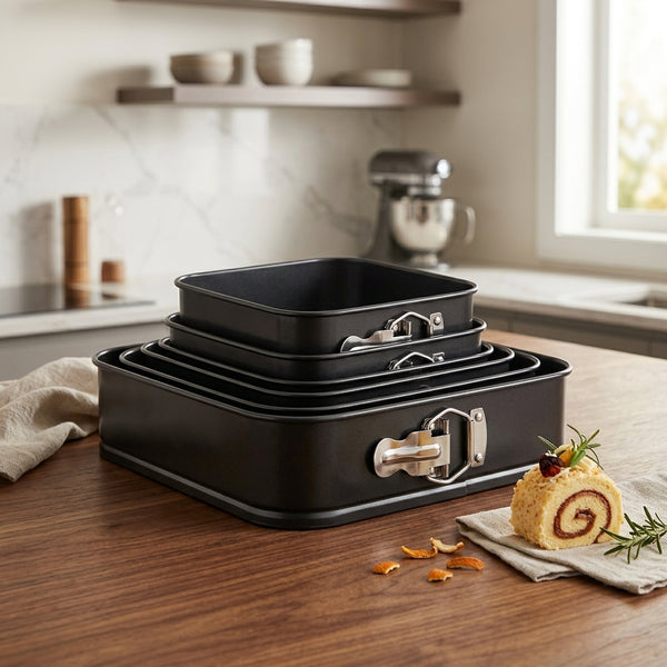6-Piece Square Baking Tin Set