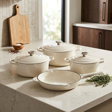 7-Piece Enamel Cast Iron Cookware Set – view 2