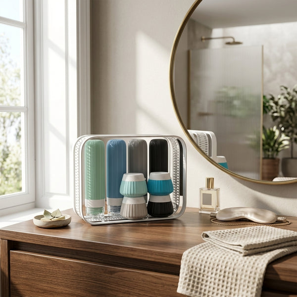 Travel Lotion and Cream Container Set