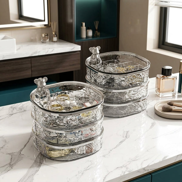 Rotating Acrylic Jewellery Organizer