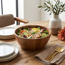 Acacia Dough Basin & Salad Bowl