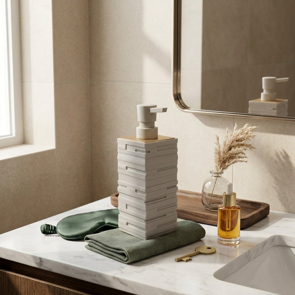 Stacked Design Soap Dispenser