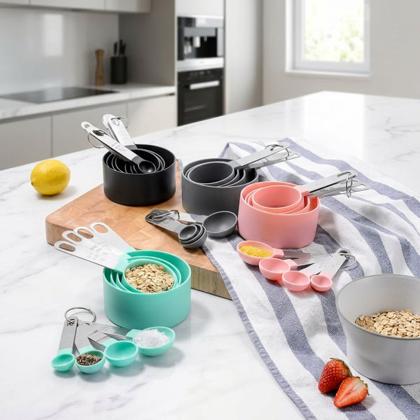 8-Piece Measuring Cups & Spoons Set