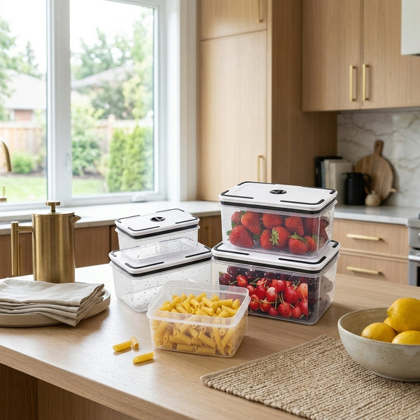 5-in-1 Fridge Storage Containers