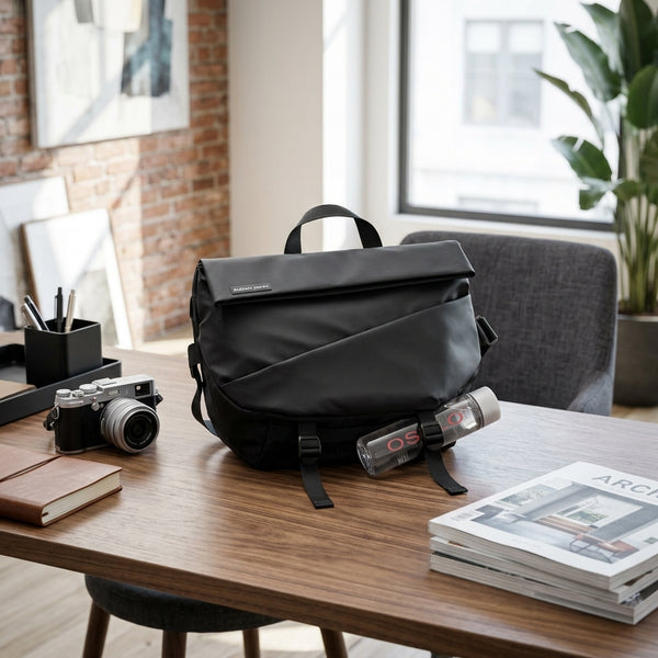 Unisex Waterproof Crossbody Bag – Grey Travel & Everyday Shoulder Bag