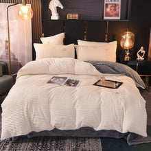 White Velvet Duvet – view 2