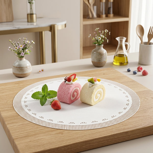 6-Piece Silicone Steamer & Dehydrator Mats – Reusable Non-Stick Cooking Liners