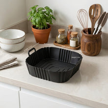 Reusable Food-Grade Silicone Air Fryer Liner Tray – view 2