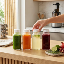 4-Piece Reusable Glass Bottles Set – view 2
