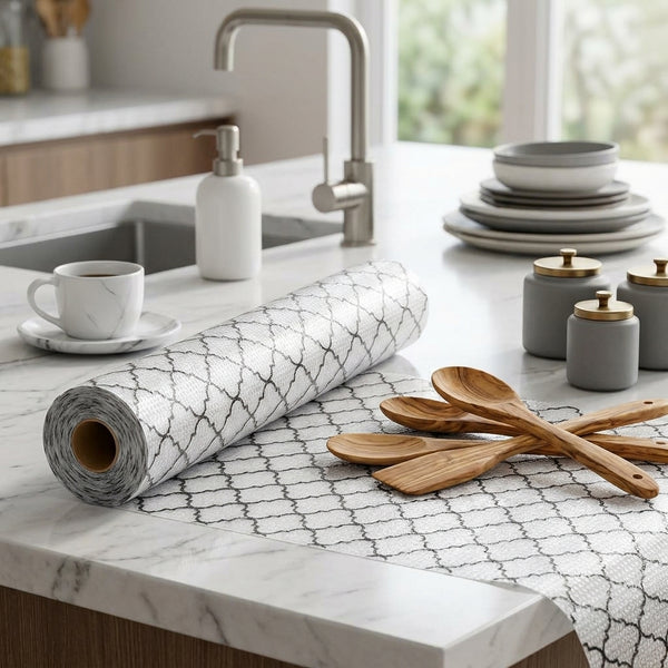 Non-Adhesive Patterned Drawer Liners Roll