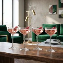 4-Piece Coupe Cocktail Glasses – view 2