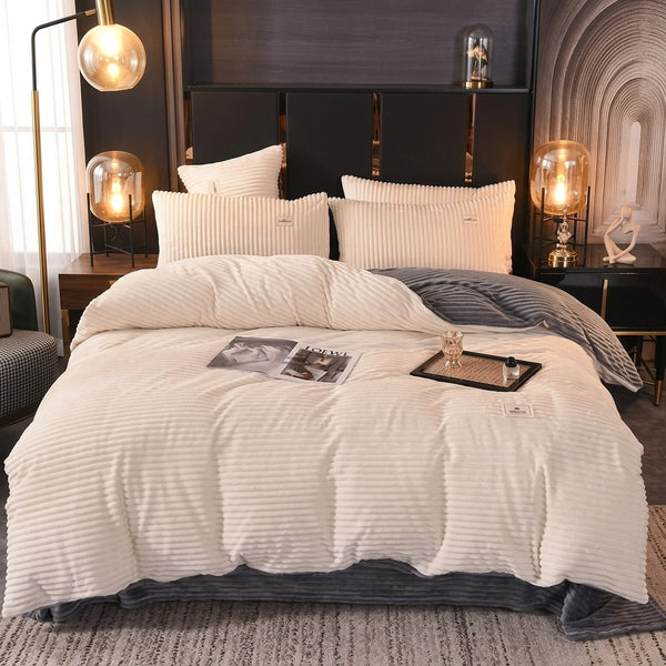 White Velvet Duvet