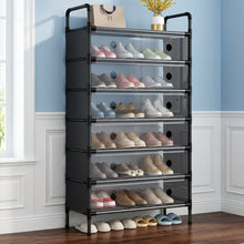 7 Layer Shoe Rack Organizer with Clear Cover – view 3