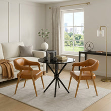 Round Glass Dining Table – view 2