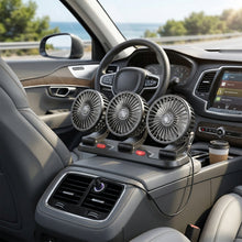3-Head Car Cooling Fan 24V – view 3