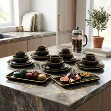 32-Piece Elegant European Porcelain Dinnerware Set – view 2