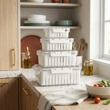 4-Piece Produce Saver Food Storage Containers Set – view 2
