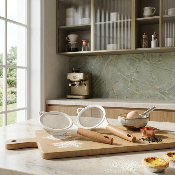 Mesh Sieve with Bamboo Handle