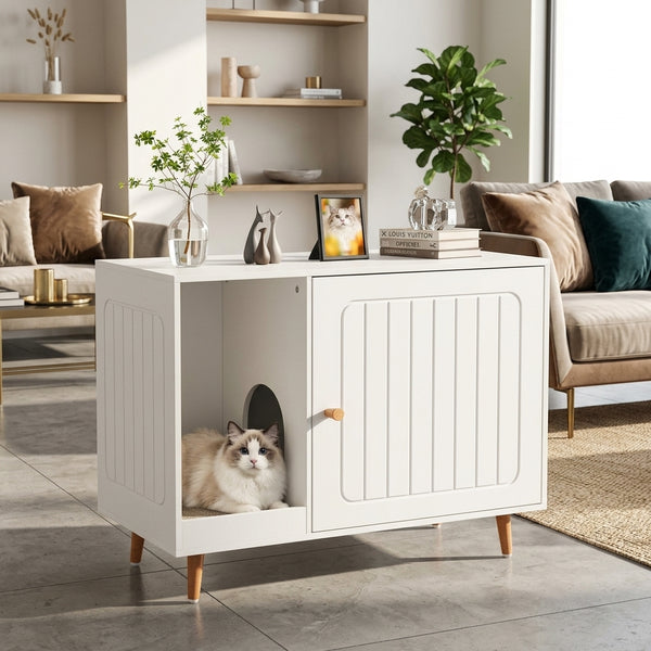 Multifunctional Cat Litter Box Furniture