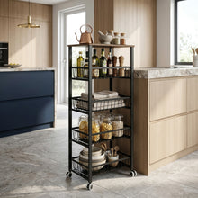 4-Layer Multifunctional Kitchen Rack with Bamboo Top – view 4
