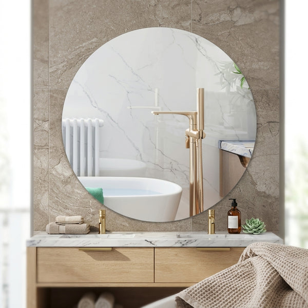 40 × 40cm Acrylic Circle Mirror