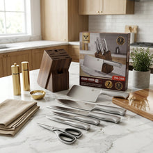 8-Piece Stainless Steel Knife Set with Wooden Block – view 2