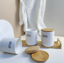 3 pcs Set Cannisters — Dinnerware, Arvani Home Essentials